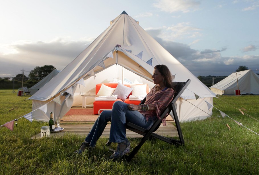 Глэмпинг люди