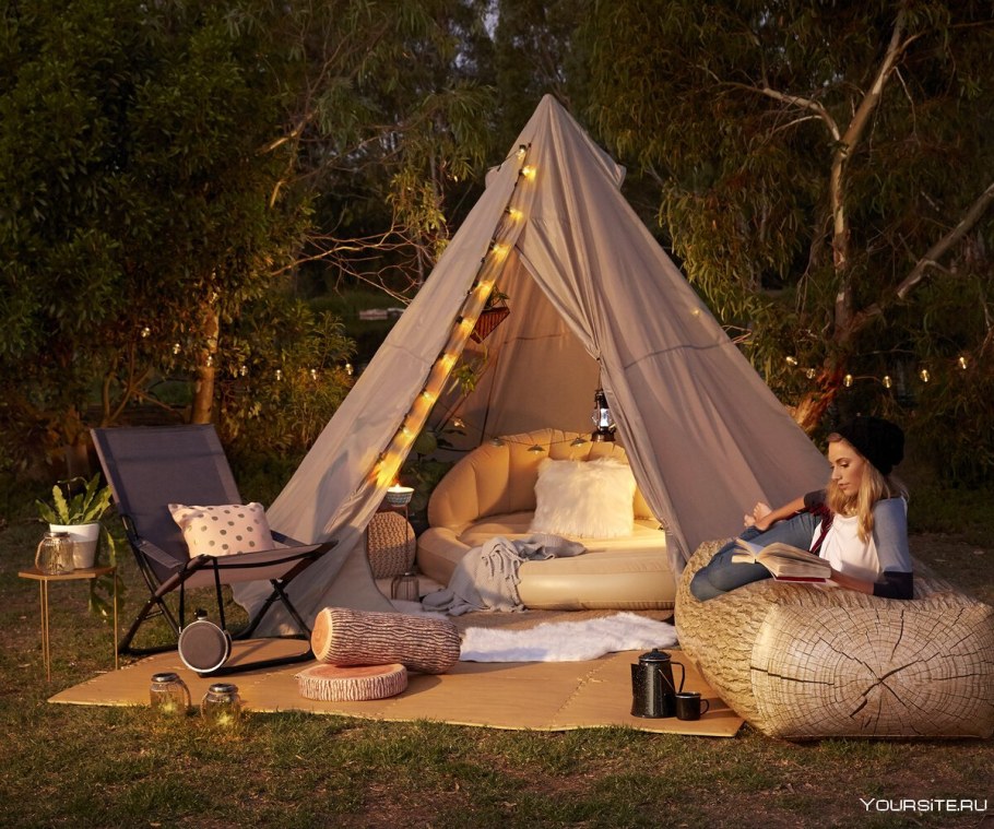 Глэмпинг палатки сафари
