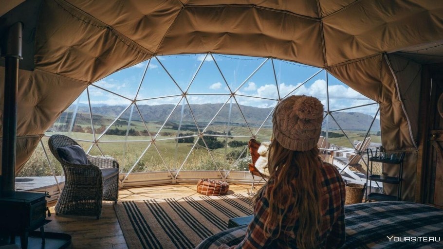 Глэмпинг геокупол геосфера