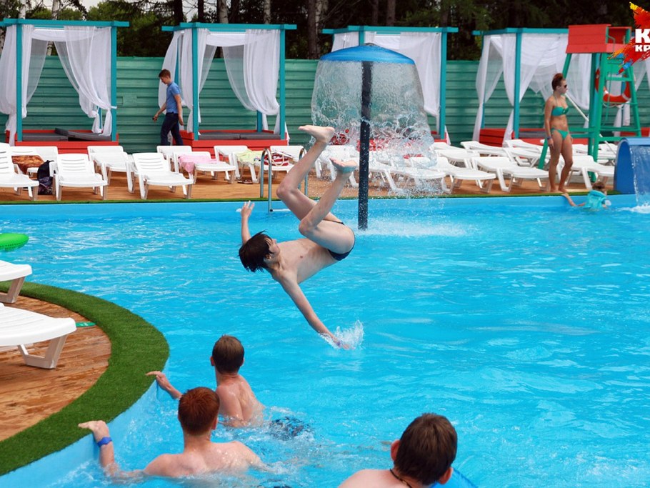 Открытый бассейн Барнаул