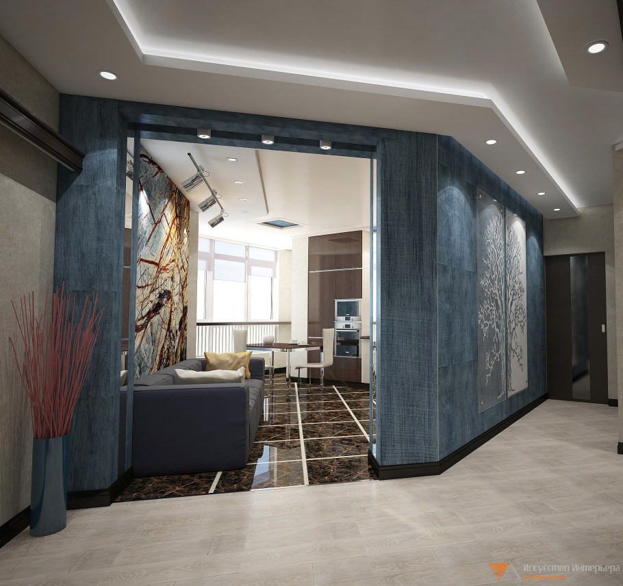 Ванная комната в стиле хайтек