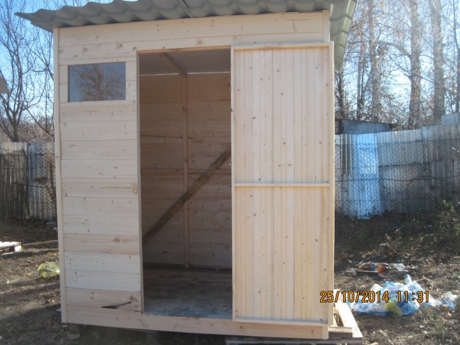 Туалет дачный