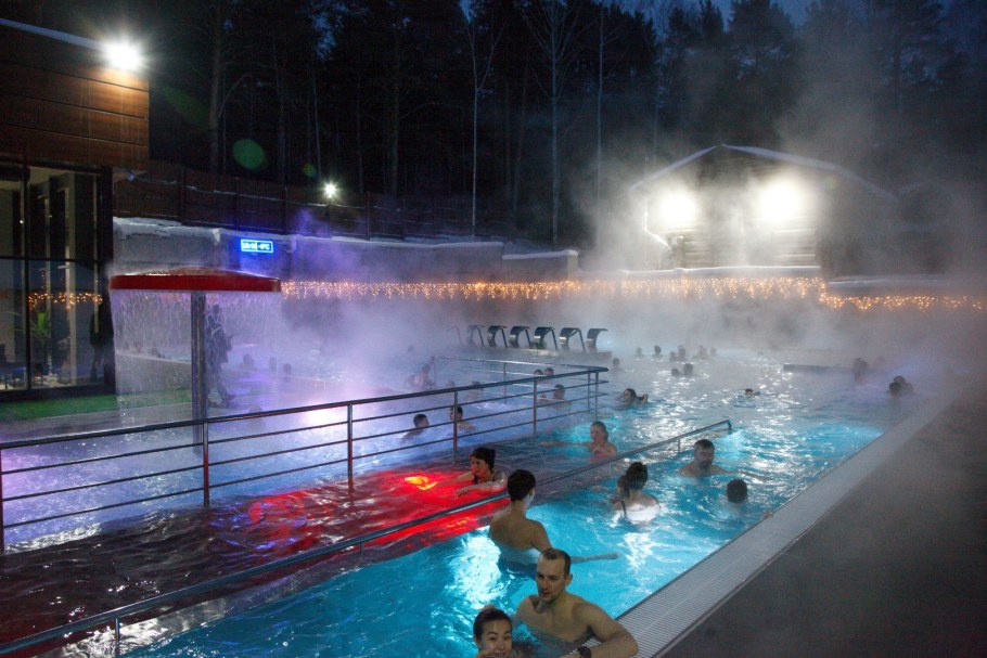 Вишнёвая горка термальный бассейн Челябинск