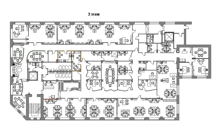 Планировка офисного здания
