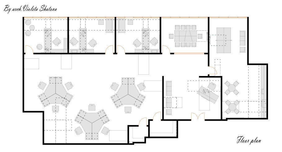 План рассадки в офисе