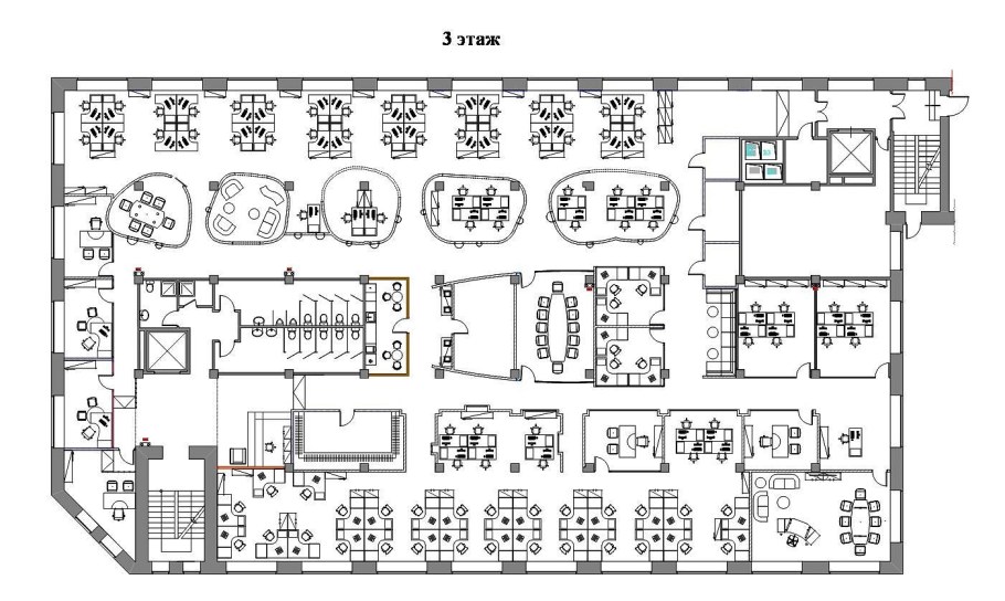 Планировка офиса план