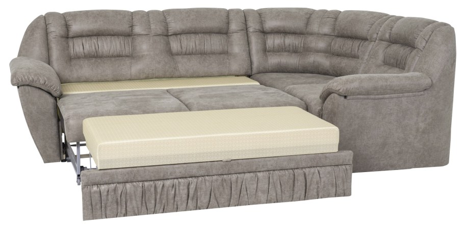 Диван Марсель угловой Soro Brown