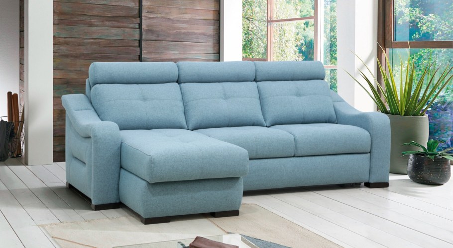 Диван Марсель НПБ шенилл Soro Браун