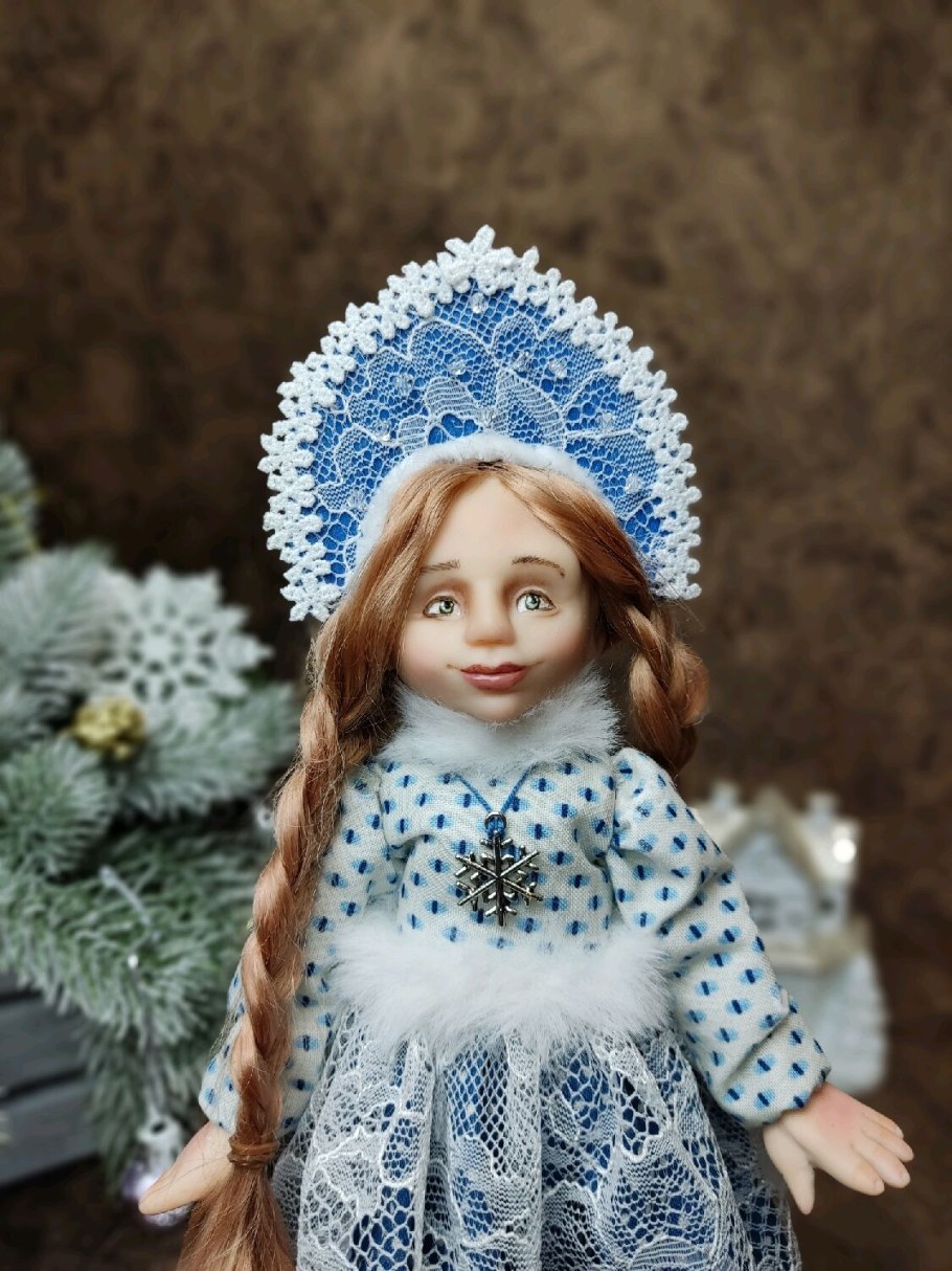 Будуарная кукла Снегурочка