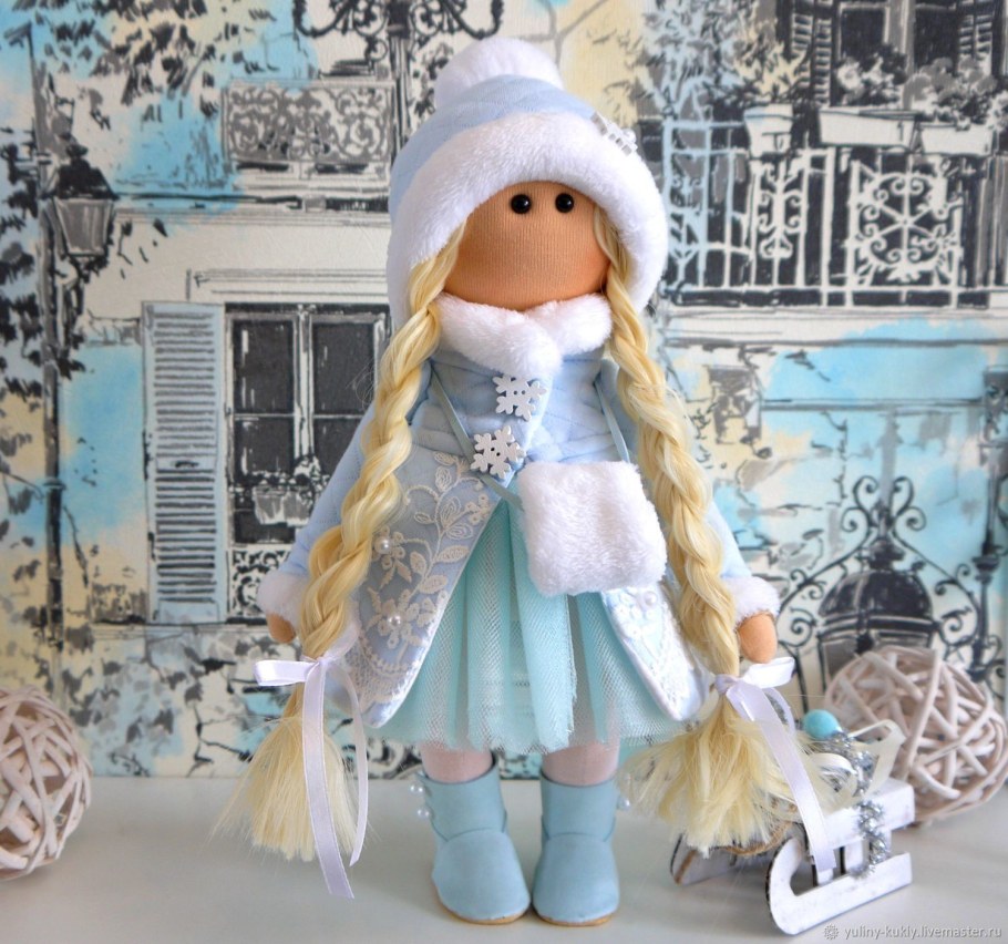 Куклы малышки текстильные