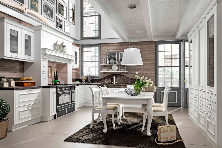 Амели спальный гарнитур (Оникс серый)