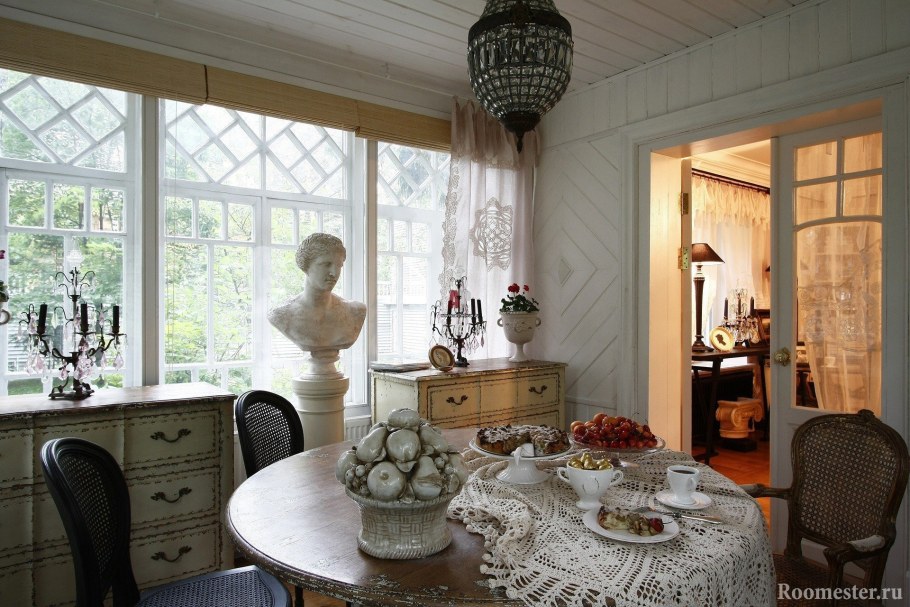 Интерьер дачного домика