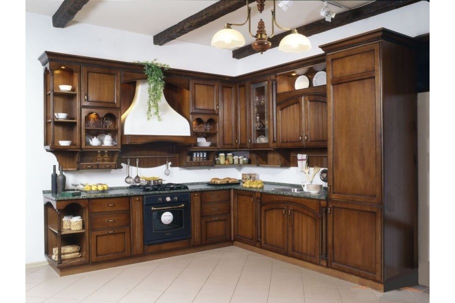 Буфет 1800 орех Патин Глория