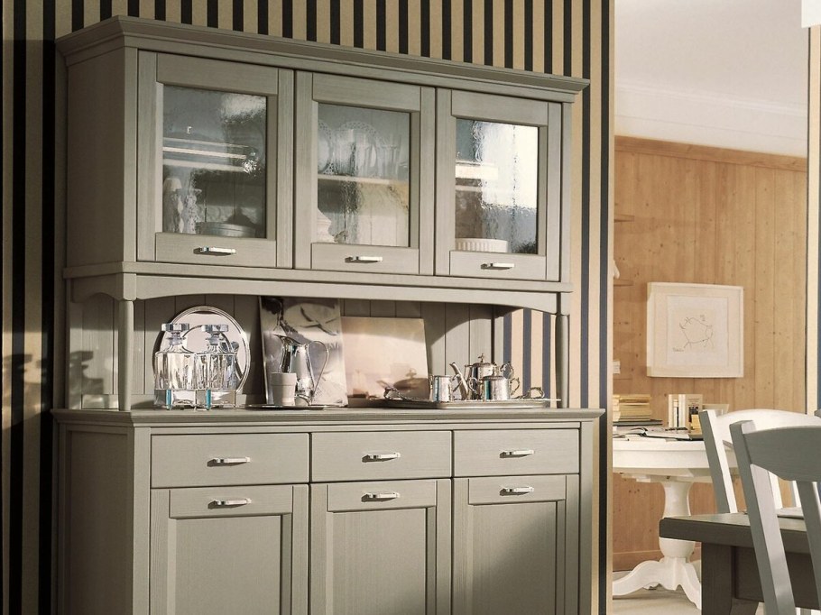 Буфет Прованс белый