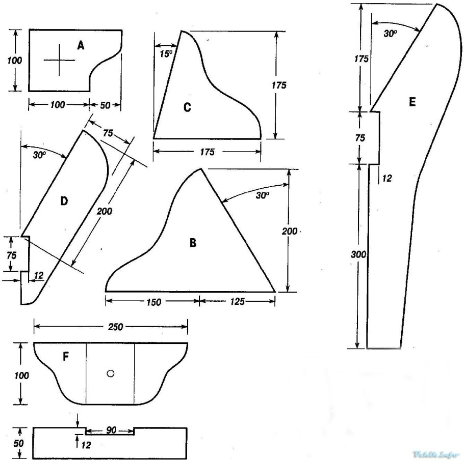 Чертежи конной брички