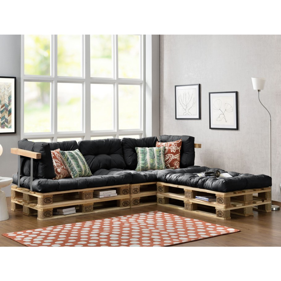 Диван в стиле лофт