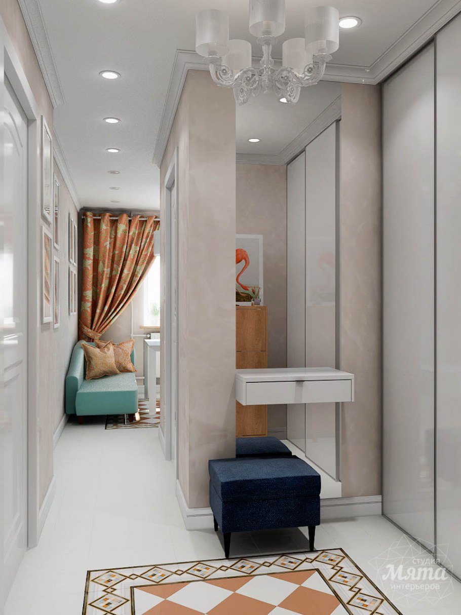 Прихожая в однокомнатной квартире