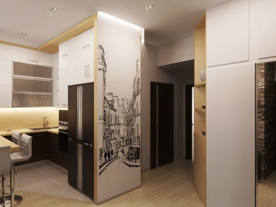 Прихожая в квартире студии