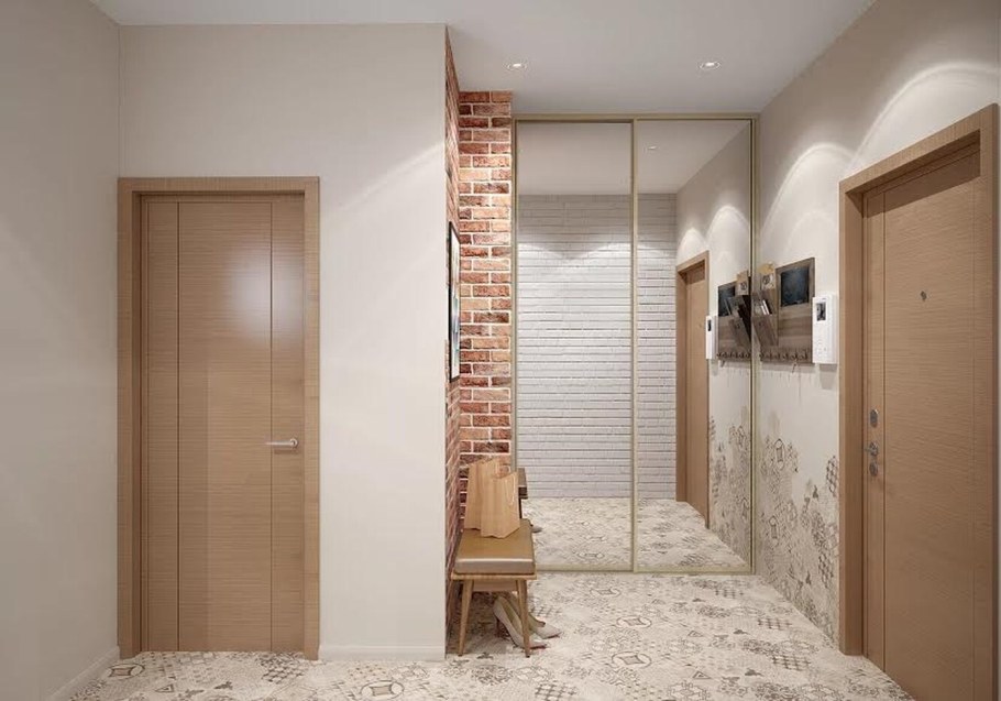 Небольшие прихожие в квартире бюджетные