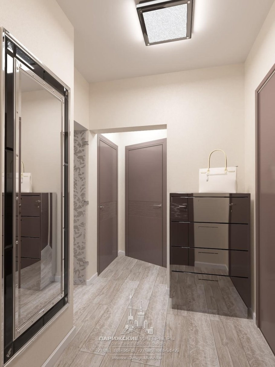 Прихожая 6 кв в современном стиле