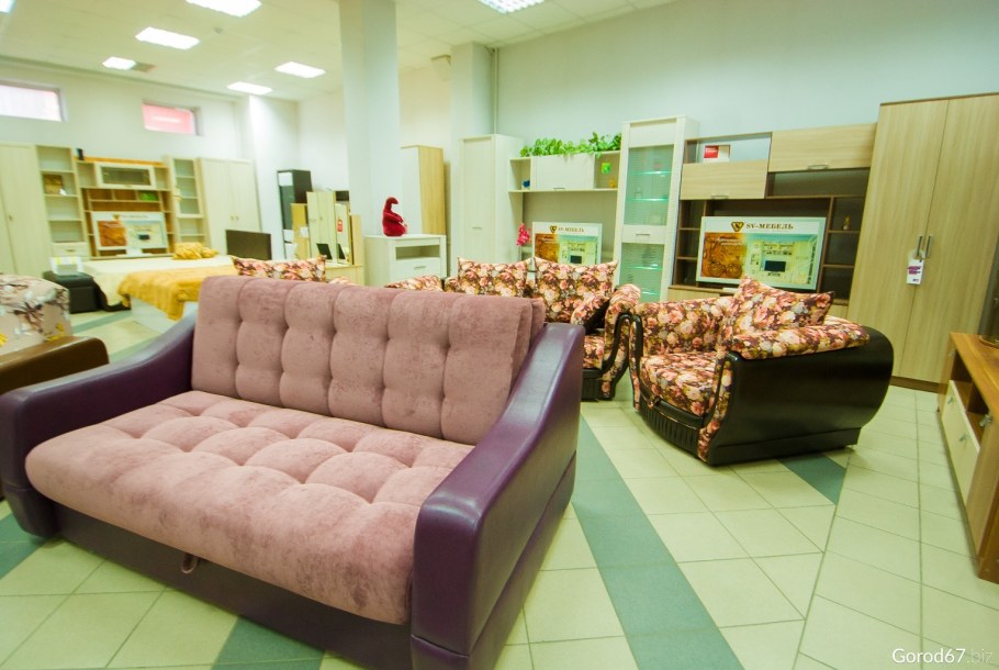 Диваны в ТЦ Лидер