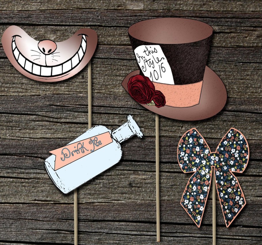 Украшения в стиле Алиса в стране