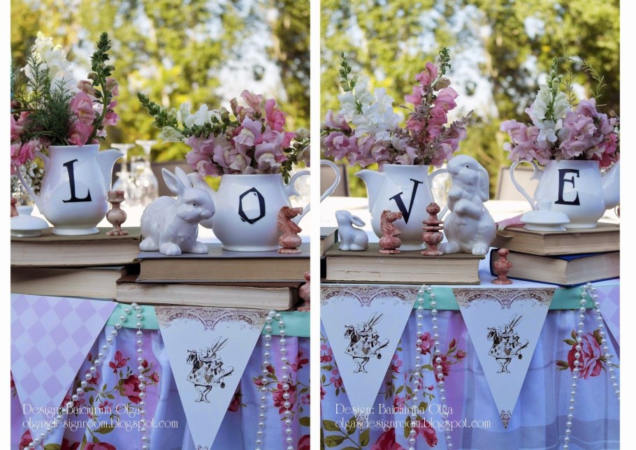 Украшения в стиле Алиса в стране чудес