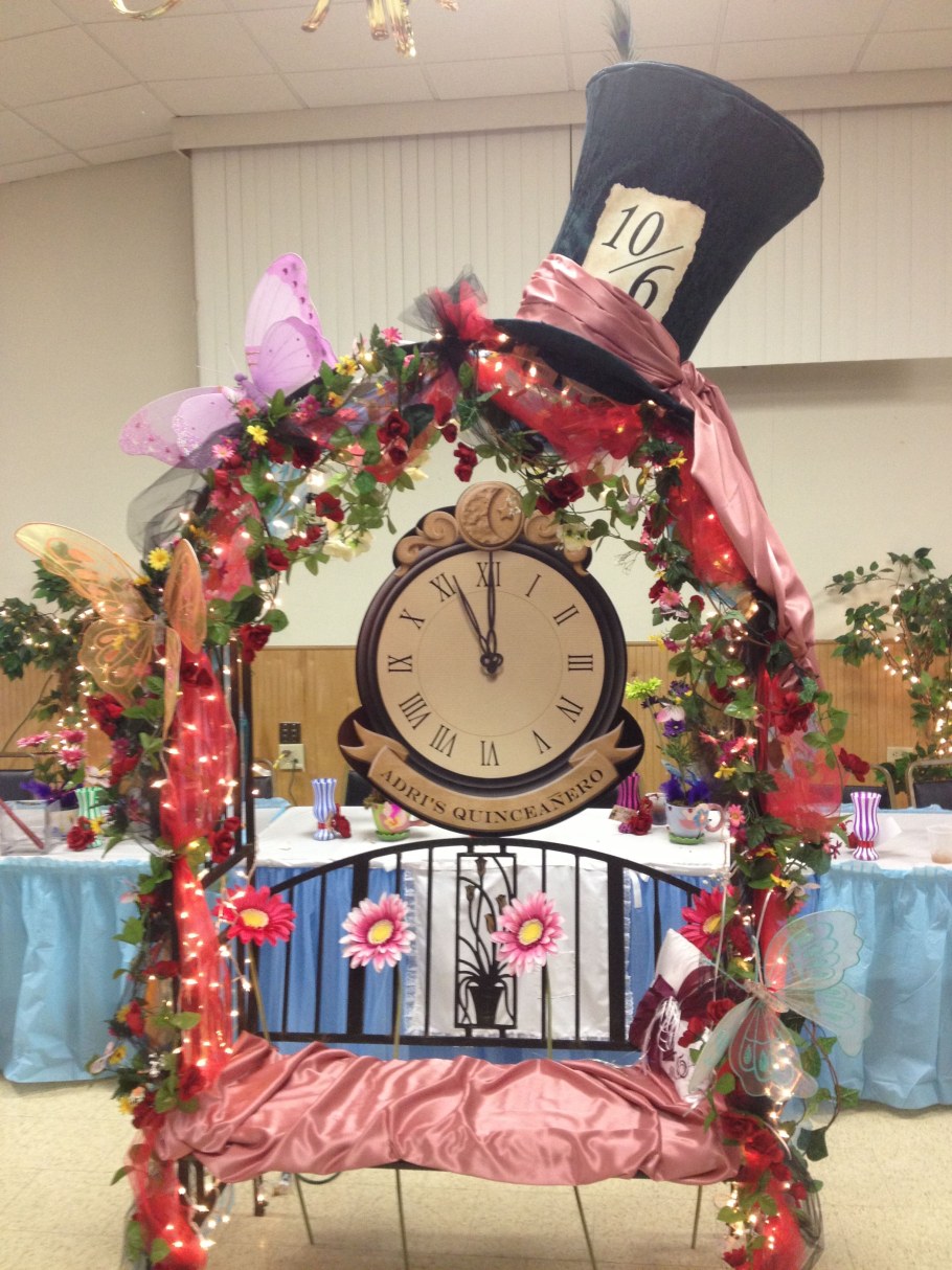 Чаепитие в стиле Алиса в стране чудес