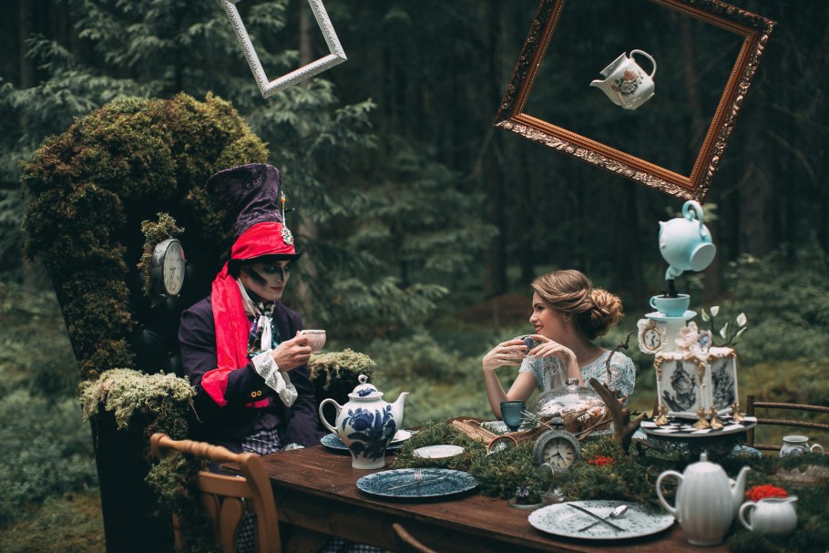 Алиса в стране чудес фотосессия