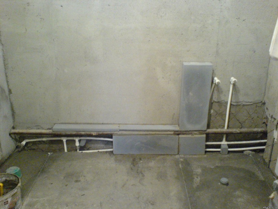 Потолок в новостройке без отделки