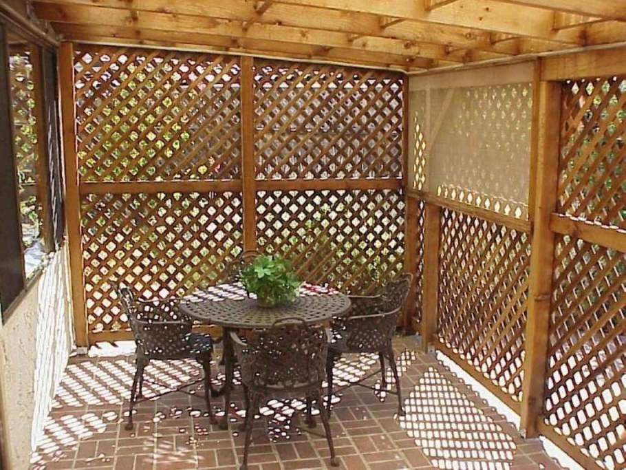 Забор пергола