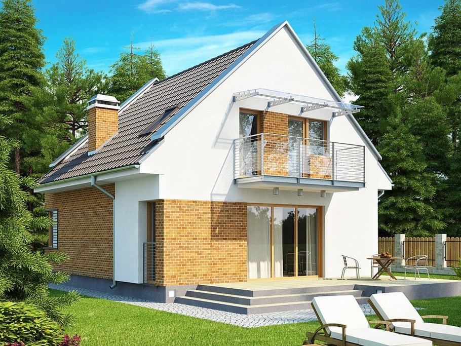 Терраса на втором этаже