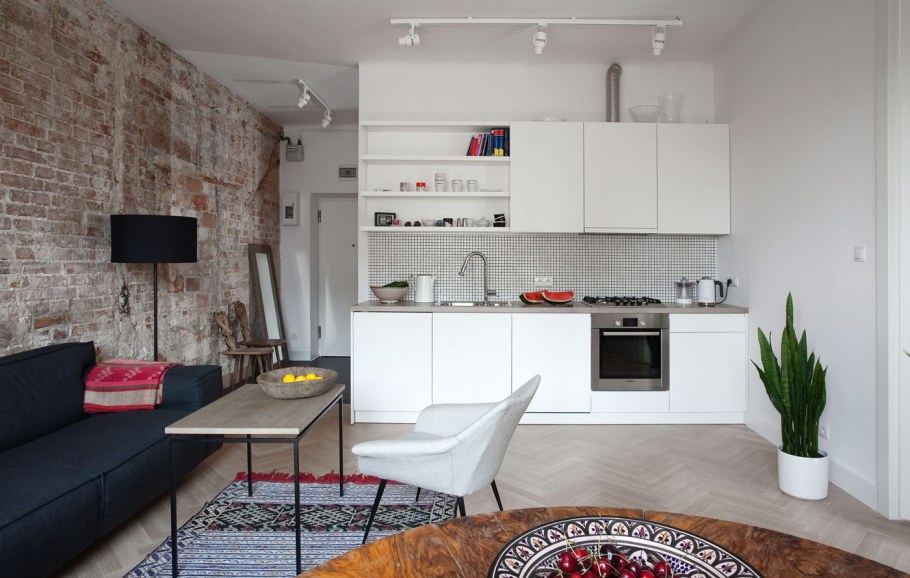 Кухня гостиная 15 кв м икеа