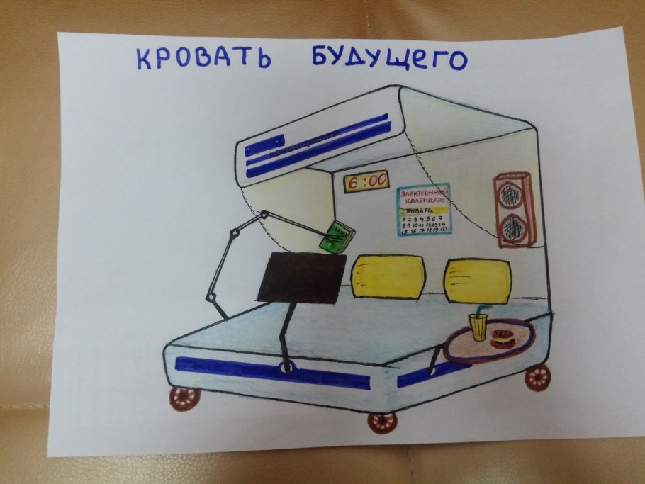 Конкурс рисунков «мебель будущего»