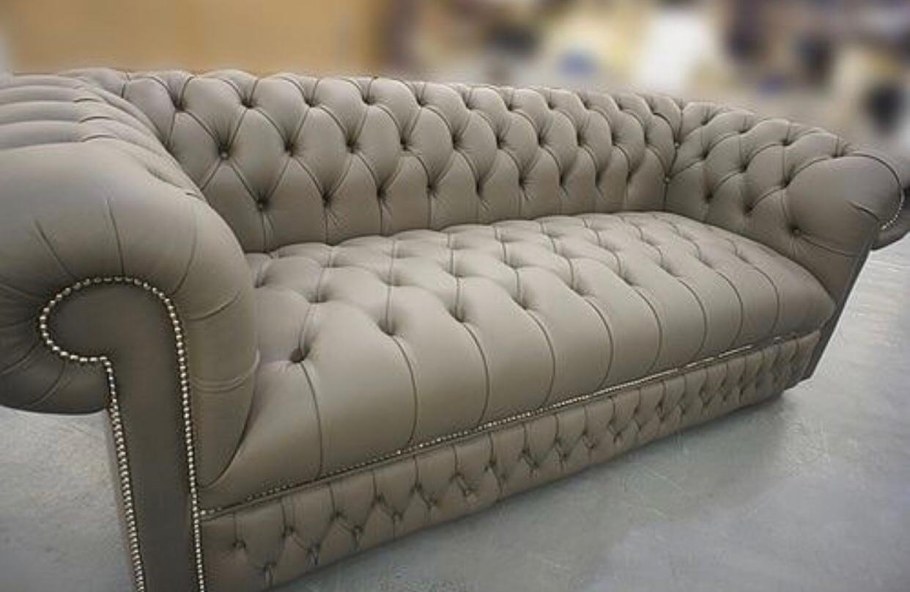 Кровать Элизабет каретная стяжка белая