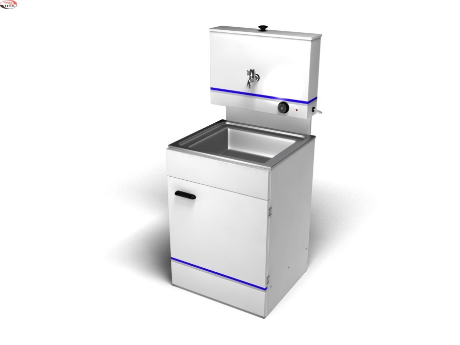 Умывальник дачный 17л Чистюля с подогревом + мойка ЭВБО-17