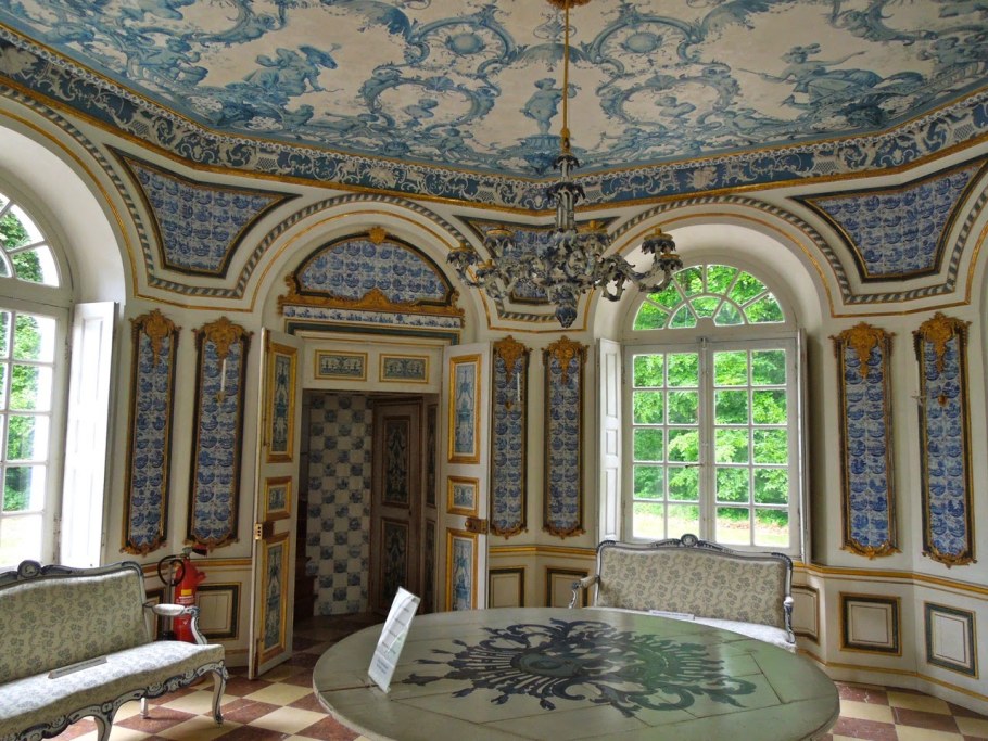 Китайский дворец Антонио Ринальди стеклярусный кабинет