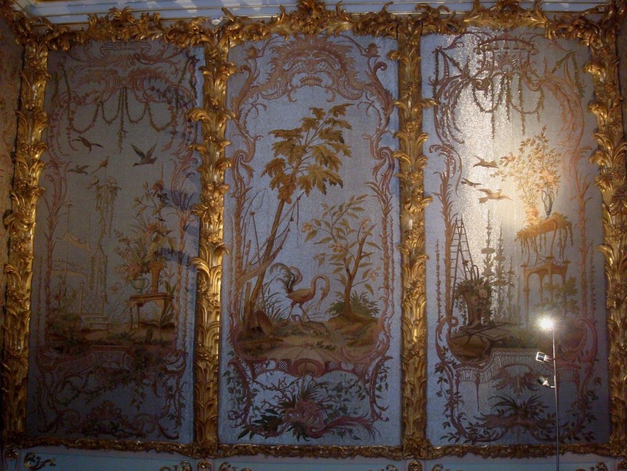 Шинуазри в интерьере 18 век Франция