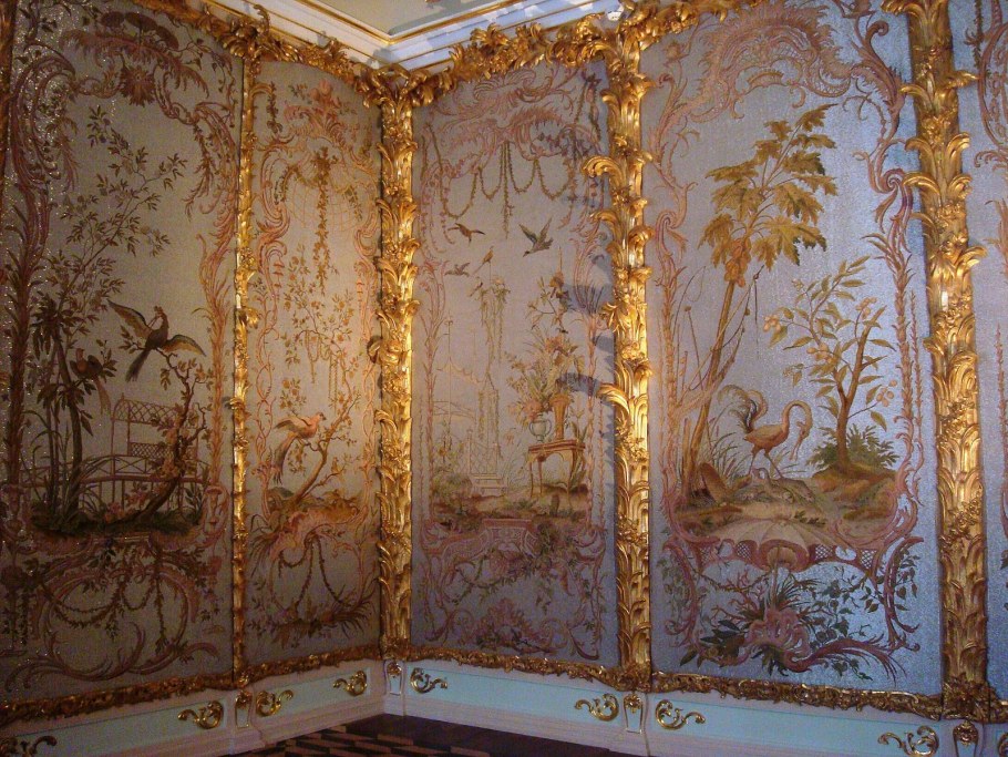 Старинная китайская мебель Расписная