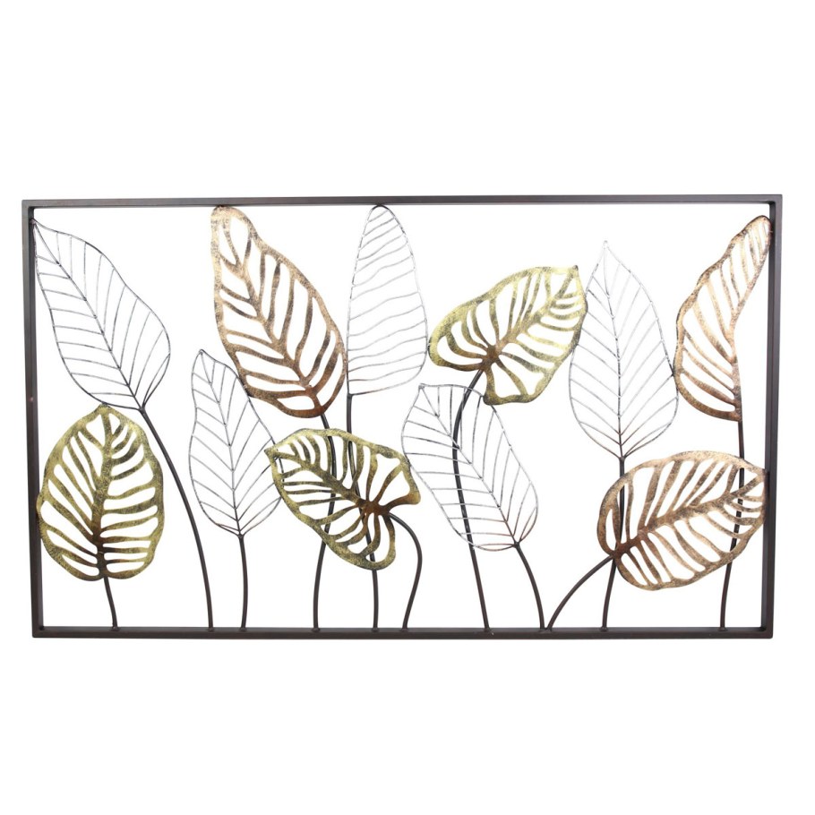Настенное украшение Frank листья 05789