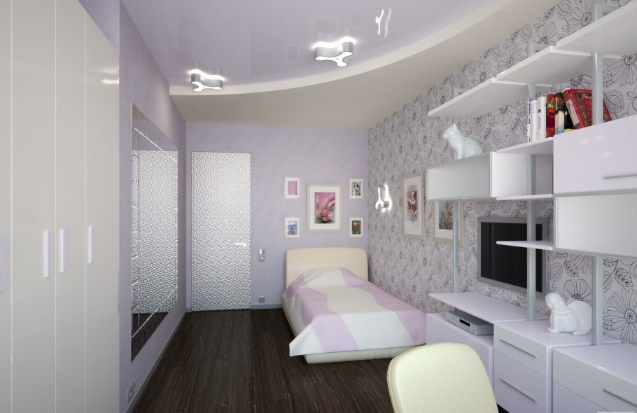Детская комната для подростка девушки