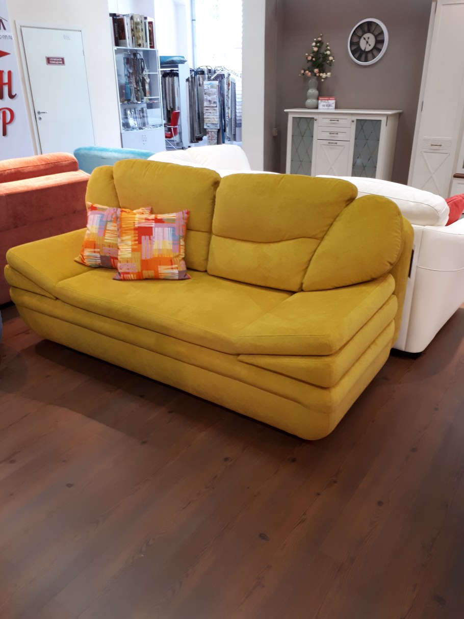 Диван комфорт 3 с оттоманкой Ульяновская фабрика