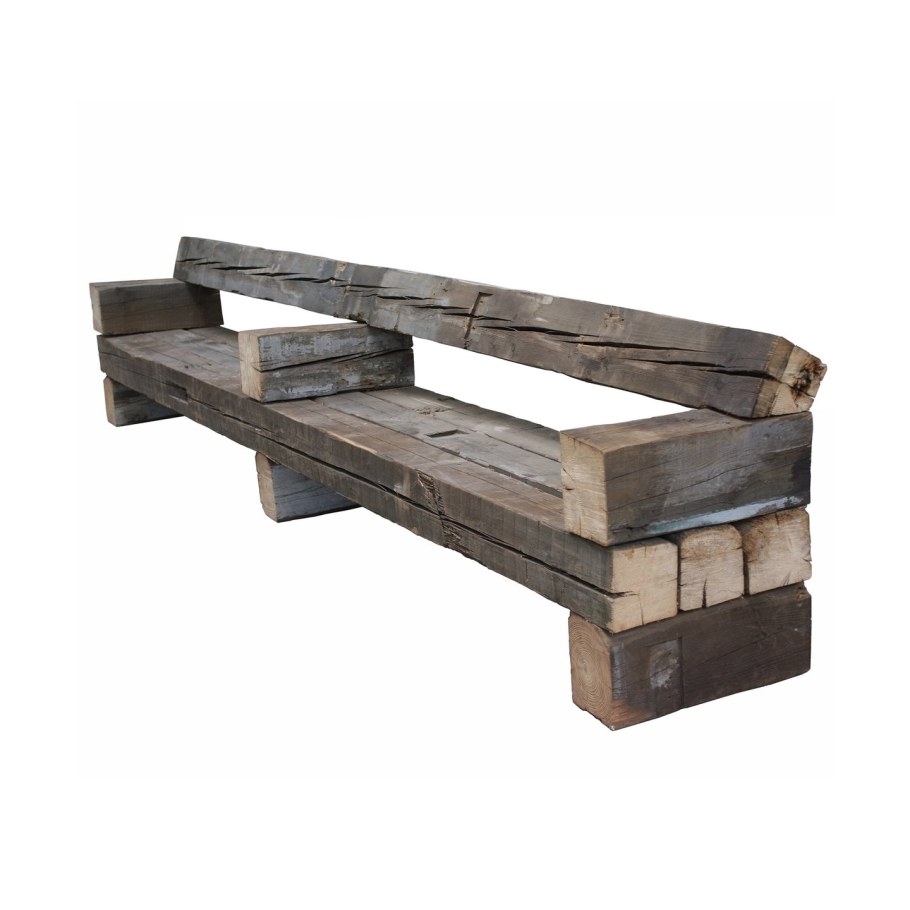 Лавочка из бруса 150х150