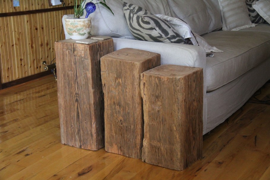 Мебель из обрезков бруса
