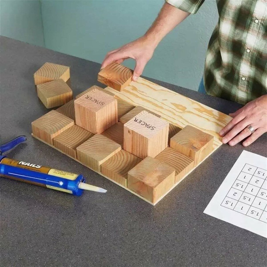 Изделия из брусков дерева