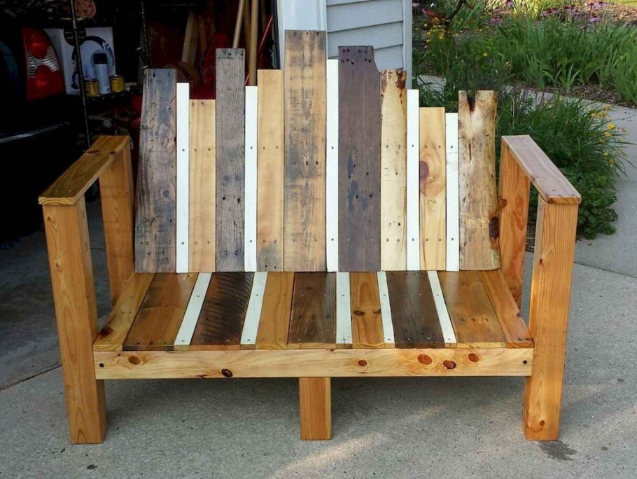 Скамья Wood Bench Plans