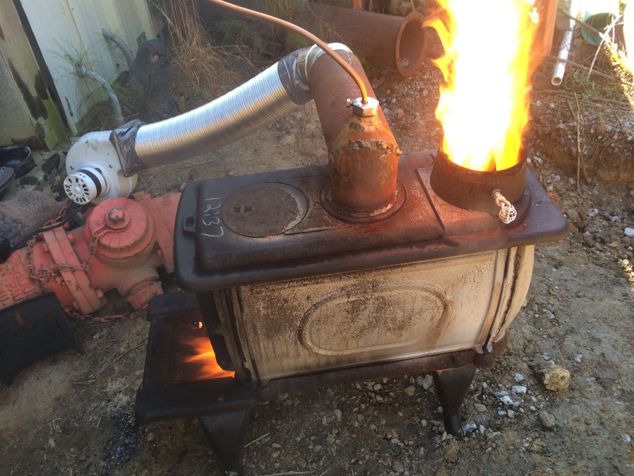 Печь для сжигания отходов без дыма