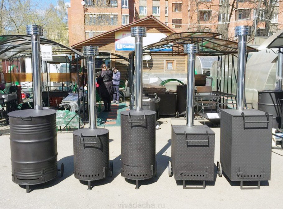 Печь для сжигания мусора пвсм01 ворон