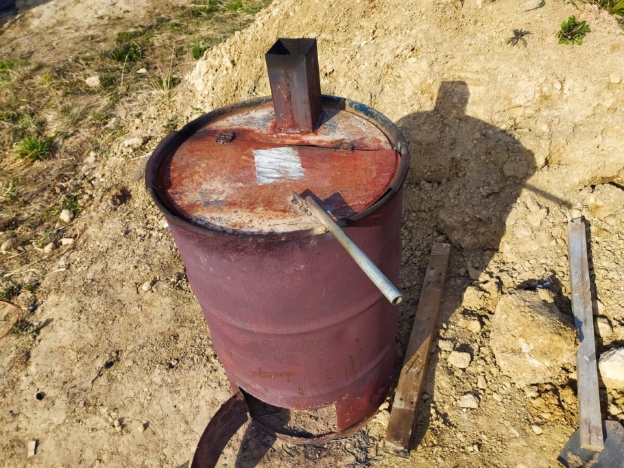 Бочка для сжигания