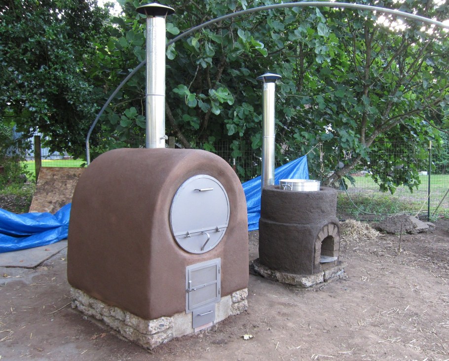 Печь для дачи из бочки